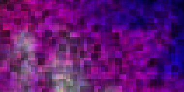 Açık Mor, dikdörtgenli pembe vektör şablonu. Soyut tarzda dikdörtgenleri olan modern tasarım. İş tanıtımınız için tasarım.