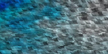 Üçgen biçiminde açık mavi vektör dokusu. Renkli üçgenlerin olduğu bir resim. Reklamlar için desen.