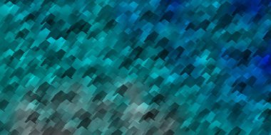 Altıgenli hafif BLUE vektör arka planı. Bulanık arkaplanda renkli altıgenler. İş ilanınız için tasarım.