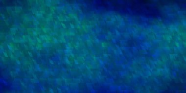 Işık Mavisi vektör arkaplanı çizgiler, üçgenler. Basit bir şekilde üçgenli renkli bir çizim. Web siteleri için desen.