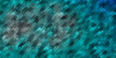 Altıgenli hafif BLUE vektör arka planı. Bulanık arkaplanda renkli altıgenler. İş ilanınız için tasarım.