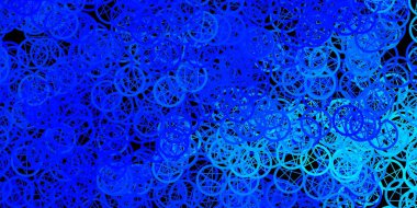 Esrarengiz işaretli koyu mavi vektör şablonu. Gradyan simya şekilli renkli bir illüstrasyon. Gizemli, mistik tasarımlar için arkaplan.