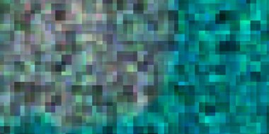 Açık mavi, çokgen tarzda yeşil vektör arkaplan. Soyut arkaplanda renkli gradyan olan dikdörtgenler. Reklamınız, posteriniz, afişiniz için en iyi tasarım.