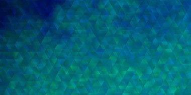 Çizgileri ve üçgenleri olan hafif Mavili vektör arka planı. Soyut tarzda akıllı tasarım ve eğimli üçgenler. Duvar kağıtları için şablon.