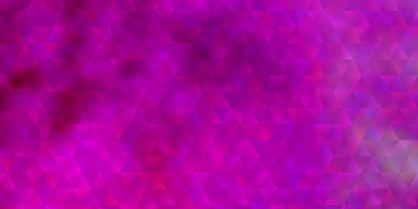 Açık pembe vektör dokusu üçgen biçiminde. Üçgenli soyut gradyan çizimi. Duvar kağıtları için şablon.