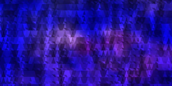 Темно Фиолетовая Векторная Текстура Линиями Треугольниками Красочная Иллюстрация Треугольниками Простом — стоковый вектор