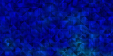 Çizgiler ve üçgenlerle ışık Mavisi vektör düzeni. Soyut arkaplanda renkli eğimli üçgenler. Duvar kağıtları için şablon.