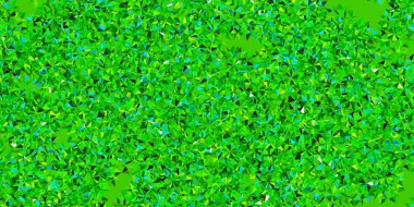 Açık yeşil, buz taneli sarı vektör şablonu. Dekoratif Noel tarzında renkli kar unsurları. İş için Xmas tasarımı.