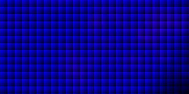 Dikdörtgenli koyu mavi vektör arkaplan. Renkli dikdörtgenlerle soyut gradyan çizimi. Web siteleri, iniş sayfaları için desen.