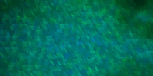 Textura Vectorial Verde Claro Con Líneas Triángulos Ilustración Con Triángulos — Archivo Imágenes Vectoriales