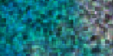 Dikdörtgen biçiminde hafif BLUE vektör dokusu. Renkli dikdörtgenlerle soyut gradyan çizimi. Web siteleri, iniş sayfaları için desen.