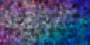 Açık mavi, dikdörtgenli kırmızı vektör şablonu. Soyut tarzda dikdörtgenleri olan modern tasarım. Reklamlar ve reklamlar için desen.