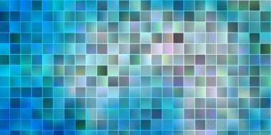 Dikdörtgenli hafif Mavili vektör arkaplanı. Gradyan dikdörtgenleri olan bir resim. İş tanıtımınız için tasarım.