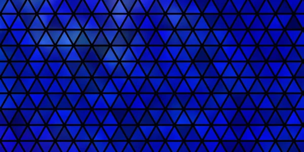 Ανοιχτό Μπλε Διανυσματικό Πρότυπο Κρύσταλλα Τρίγωνα Διακοσμητικό Σχέδιο Αφηρημένο Στυλ — Διανυσματικό Αρχείο