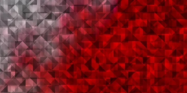 Hellroter Vektorhintergrund Polygonalen Stil Moderne Abstrakte Illustration Mit Bunten Dreiecken — Stockvektor