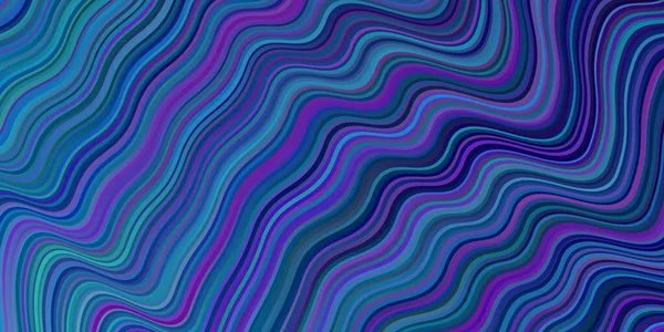 Hellrosa Blauer Vektorhintergrund Mit Linien Kreative Illustration Halbtonstil Mit Farbverlauf — Stockvektor