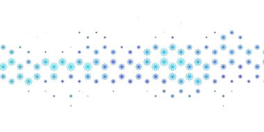 Açık mavi, eğri çizgileri olan yeşil vektör arkaplanı. Eğri çizgileri olan renkli çizimler. Web siteleri, iniş sayfaları için desen.