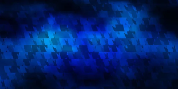 Textura Vectorial Azul Oscuro Con Estilo Triangular Ilustración Abstracta Brillante — Vector de stock