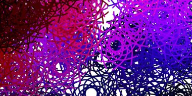 Açık mavi, soyut şekilli kırmızı vektör deseni. Basit bir şekilde gradyan olan renkli soyut biçimler. İşiniz için akıllı tasarım.