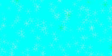 Açık mavi, dairesel yay ile yeşil vektör dokusu. Uygunsuz gradyan çizgileri olan soyut çizimler. Cep telefonları için şablon.