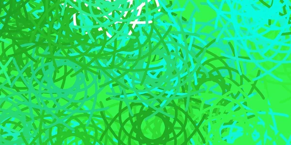 Modèle Vectoriel Vert Clair Avec Des Formes Abstraites Formes Abstraites — Image vectorielle