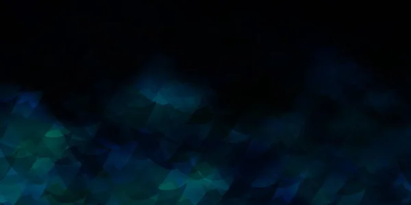 Textura Vectorial Azul Oscuro Con Estilo Triangular Triángulos Sobre Fondo — Vector de stock