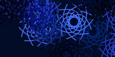 Açık pembe, soyut şekilli mavi vektör şablonu. Basit bir şekilde gradyan olan renkli soyut biçimler. Reklamlarınız için modern tasarım.