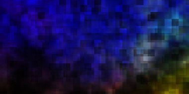 Açık mavi, çokgen tarzda yeşil vektör arkaplan. Gradyan dikdörtgenleri ve kareleri olan renkli çizimler. İş tanıtımınız için tasarım.