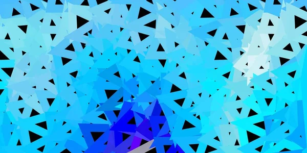 Ανοιχτό Γκρι Διάνυσμα Τρίγωνο Μωσαϊκό Πρότυπο Εικονογράφηση Σπασμένο Στυλ Γυαλιού — Διανυσματικό Αρχείο