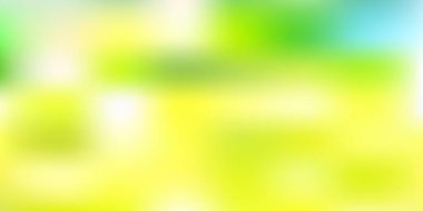 Açık yeşil vektör bulanıklığı düzeni. Görüntü stili ve gradyan ile soyut renkli resimleme. Çok amaçlı uygulama tasarımı.