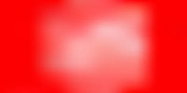 Luz Vermelho Vetor Borrão Pano Fundo Ilustração Colorida Abstrata Com — Vetor de Stock