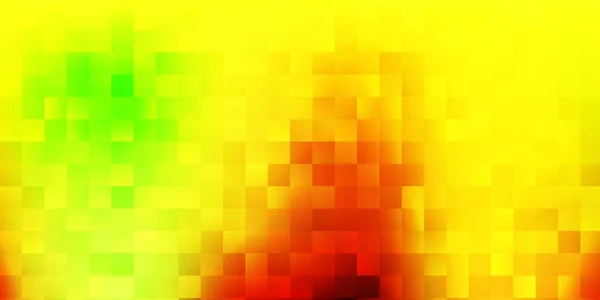 Світло Зелений Жовтий Векторний Візерунок Абстрактними Формами Барвисті Абстрактні Форми — стоковий вектор