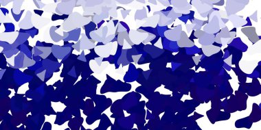 Soyut şekilli açık gri vektör deseni. Gradyan rastgele formlarla modern soyut illüstrasyon. Duvar kağıdı seti için zarif tasarım.