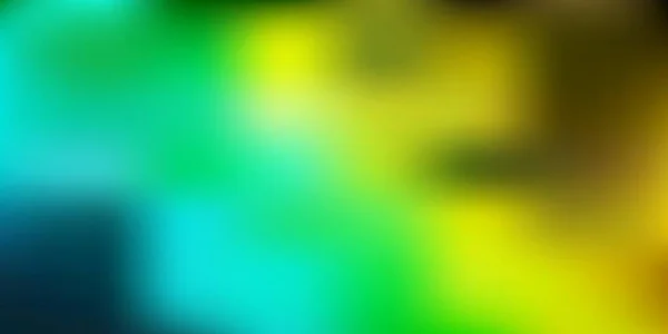 Светло Голубой Зеленый Вектор Размывается Размытая Абстрактная Градиентная Иллюстрация Простом — стоковый вектор