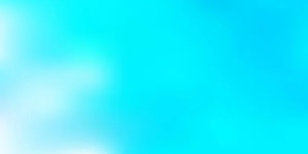 Fond Flou Dégradé Vectoriel Bleu Clair Illustration Floue Colorée Brillante — Image vectorielle