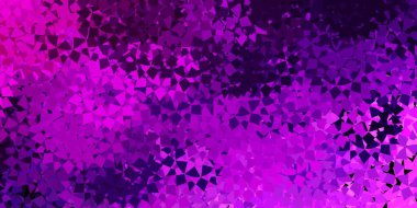 Açık mor, pembe arkaplan üçgenli, çizgili. Modern tarzda üçgen şekilli akıllı soyut çizimler. Duvar kağıtlarınız için tasarım.