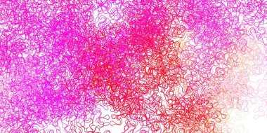 Açık mor, yaylı pembe vektör arkaplan. Çizgili soyut gradyan çizimi. Kullanıcı Arayüzü tasarımınız için şablon.