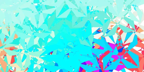 Темно Синий Красный Вектор Многоугольник Новая Красочная Иллюстрация Формами Градиентных — стоковый вектор