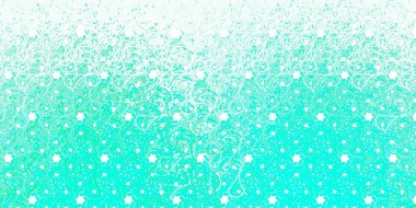 Açık yeşil çizgili vektör deseni. Bükülmüş çizgileri olan yepyeni renkli bir çizim. İş broşürleri, broşürler için desen