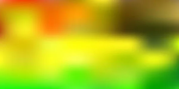 Hellgrüne Gelbe Vektor Abstrakte Unschärfevorlage Moderne Elegante Unschärferelation Mit Farbverlauf — Stockvektor