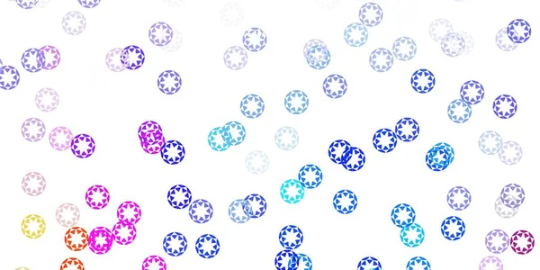 Fond Vectoriel Multicolore Clair Avec Des Taches Illustration Abstraite Scintillante — Image vectorielle