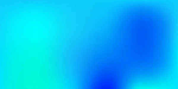 Modèle Flou Dégradé Vectoriel Bleu Foncé Vert Illustration Colorée Avec — Image vectorielle