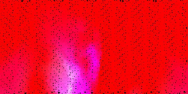 Світло Рожевий Жовтий Векторний Багатокутний Фон Нова Барвиста Ілюстрація Формами — стоковий вектор