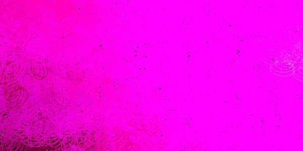 Темно Розовая Векторная Компоновка Кружочками Блестящие Абстрактные Иллюстрации Красочными Каплями — стоковый вектор