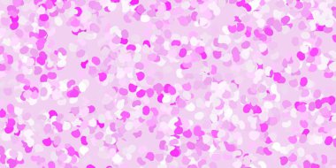 Soyut şekilli açık pembe vektör deseni. Basit gradyan şekilli renkli bir çizim. Duvar kağıdı seti için zarif tasarım.