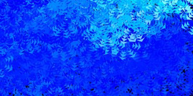 Koyu mavi vektör arkaplanı çizgiler, üçgenler. Doğa tarzında üçgenleri olan güzel bir çizim. Reklamlar için desen.