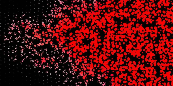 Темно Червона Векторна Текстура Формами Мегіса Ілюстрація Різнокольоровими Формами Абстрактному — стоковий вектор