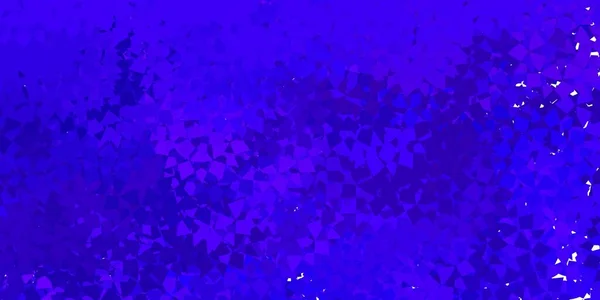 Fond Vectoriel Violet Foncé Avec Triangles Illustration Abstraite Intelligente Avec — Image vectorielle
