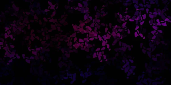 Texture Vectorielle Rose Foncé Avec Des Formes Memphis Formes Abstraites — Image vectorielle
