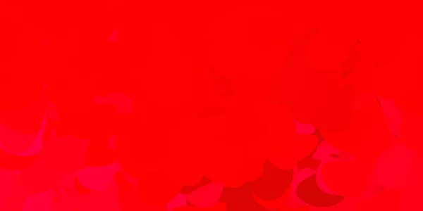 Світло Рожевий Векторний Шаблон Абстрактними Формами Ілюстрація Різнокольоровими Формами Абстрактному — стоковий вектор